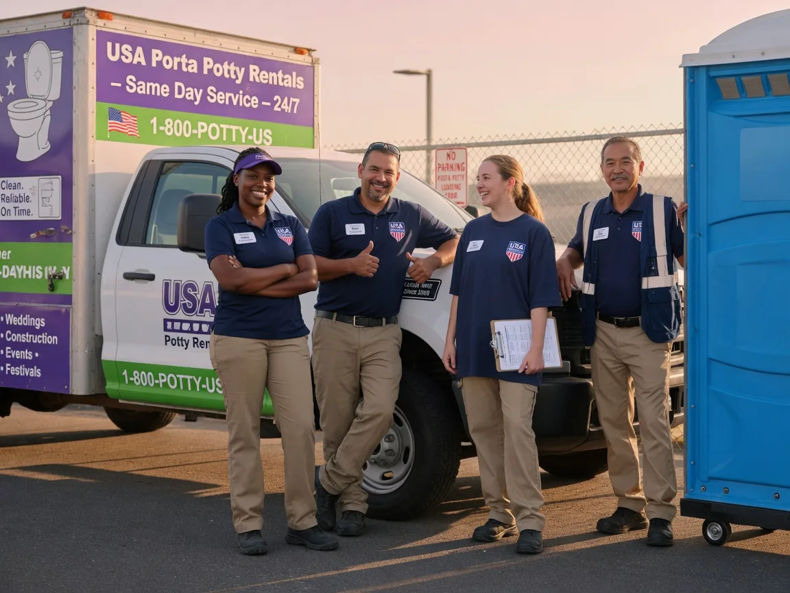 Porta Potty Rental company in Hopewell, OH
